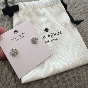 Kate Spade Flower Stud Earrings - NWT